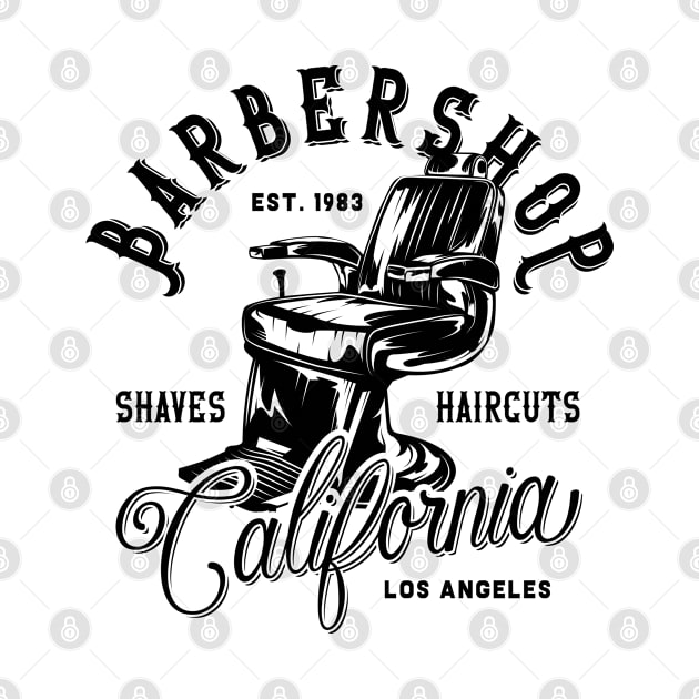 Barbershop Barber Hairdresser Gift Idea by Macphisto Shirts