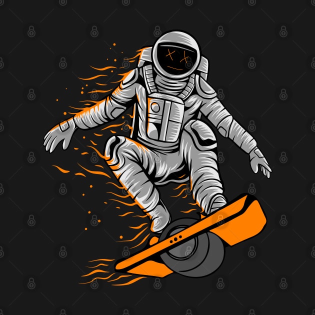 Onewheel Astronaut by Be Cute 