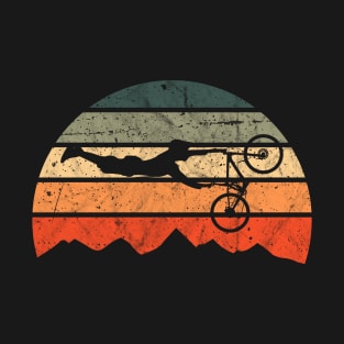 Retro Mountain Bike Cycling Bicycle Downhill MTB T-Shirt