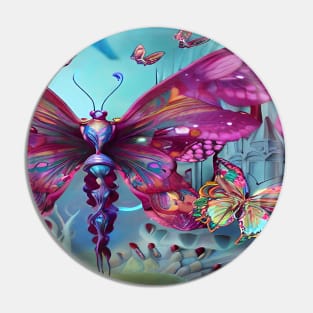 Butterfly of magic Pin