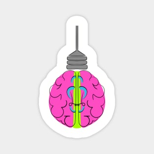 Brain Bulb Magnet