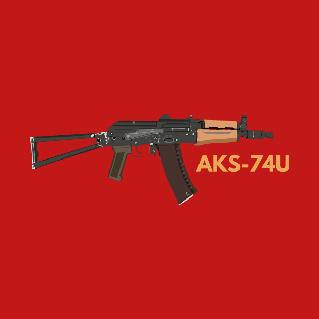 AKS-74U Shortened Assault Rifle by NorseTech