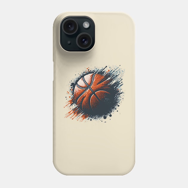 Basketball Ball Phone Case by Vehicles-Art