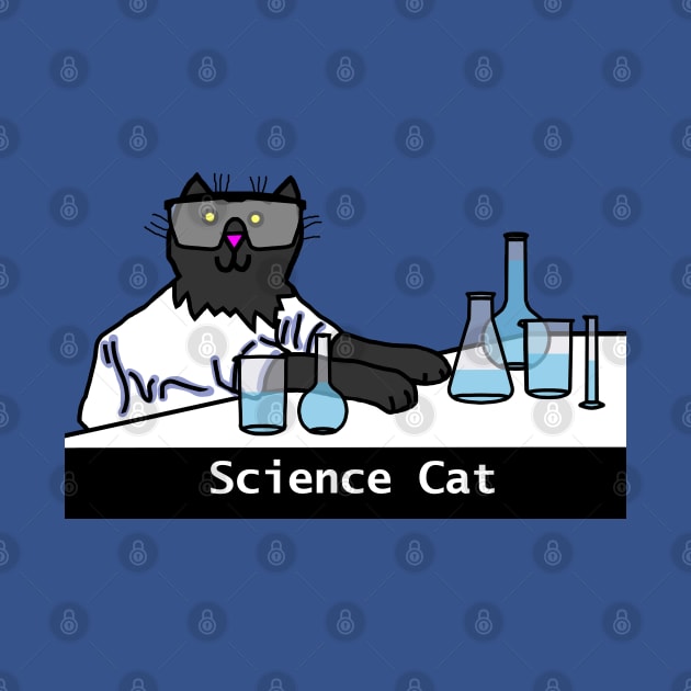 Science Cat by ellenhenryart