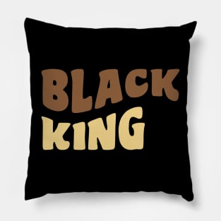 Black King, Black Man Pillow