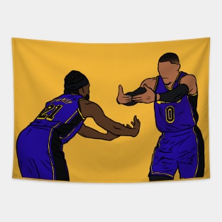 Russ & Pat Bev Rock The Baby And Put It To Sleep Tapestry