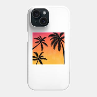 Palm Trees at Sunset Phone Case