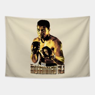 Muhammad Ali - Engraving Style Tapestry