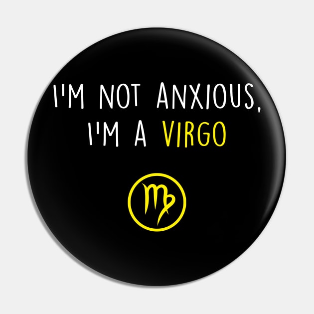 Virgo Funny Pin by GregNowachek