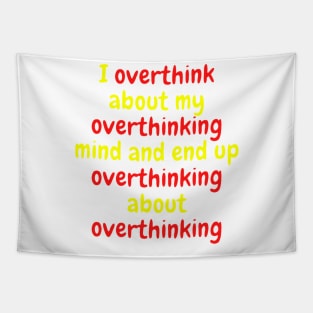 Stop Overthinking Tapestry