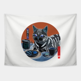 So Blessed, American Shorthair Cat 2 Color Inverted Tapestry