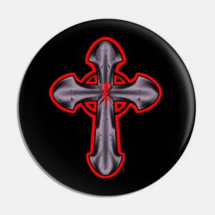 Chi rho cross Pin