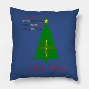 MERRY CHRISTMAS HIDDEN GIFTS JESUS T-SHIRT Pillow