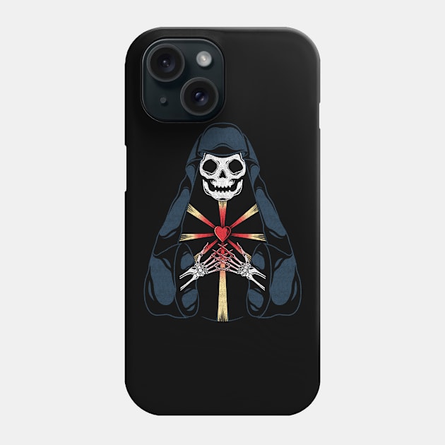 Skull Love Tattoo Art Phone Case by Alundrart