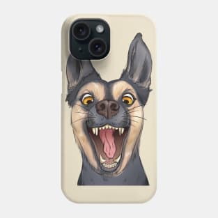 Cute surprised puppy Phone Case