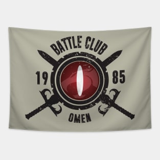 EYE of Thunder - Battle Club 1985 Vintage CREST Tapestry