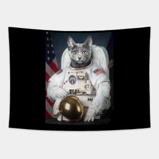 Capt. Emma Joy, Cat Astronaut Tapestry