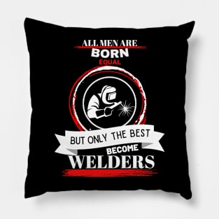 Men-welders Pillow