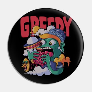 Alien Greedy Pin