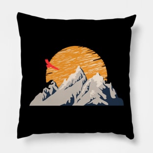 Montain Glacier Sun Pillow