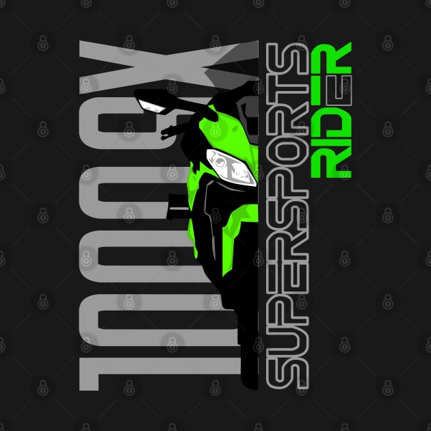 Supersports Rider Ninja 1000SX 2016 by TwoLinerDesign