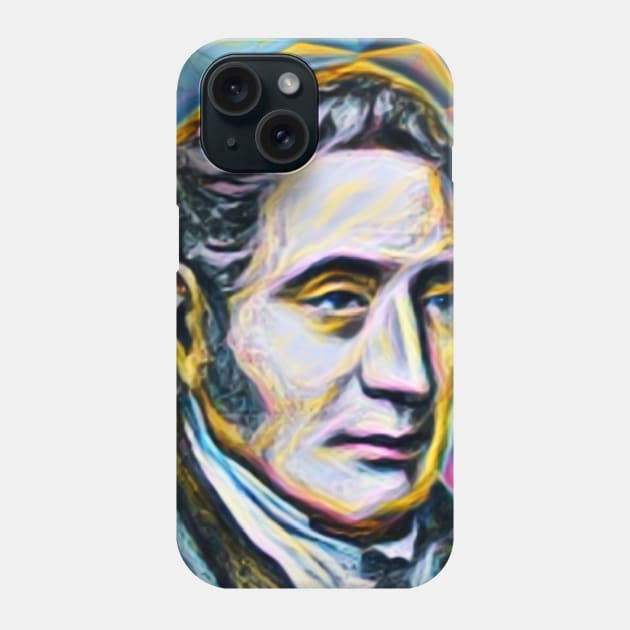 George Stephenson Portrait | George Stephenson Artwork 10 Phone Case by JustLit