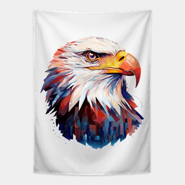 Eagle Bird Animal World Wildlife Beauty Discovery Tapestry by Cubebox