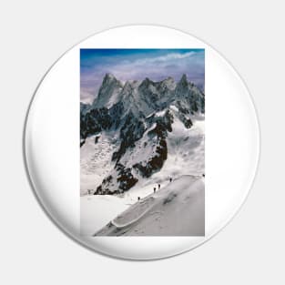 Chamonix Aiguille du Midi Mont Blanc Massif French Alps France Pin