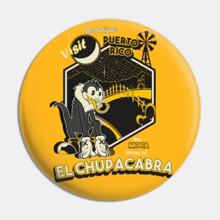 Crypto Tourism : El Chupacabra Pin