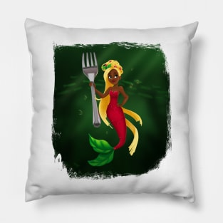 Spaghetti Mermaid Pillow