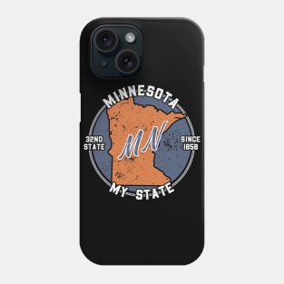 Minnesota My State Patriot State Tourist Gift Phone Case