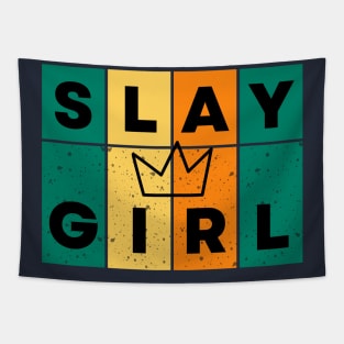 Slay Girl Tapestry