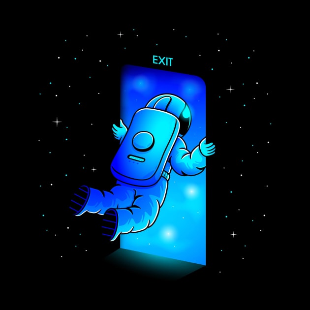 Exit Space for a Cosmonaut by AviToys