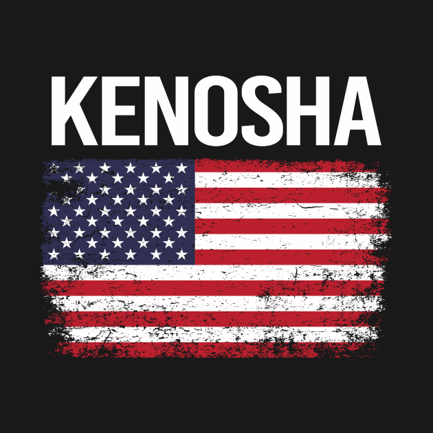 The American Flag Kenosha by flaskoverhand