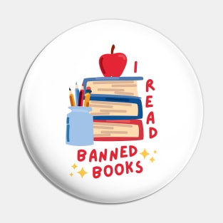 I read banned books Pin