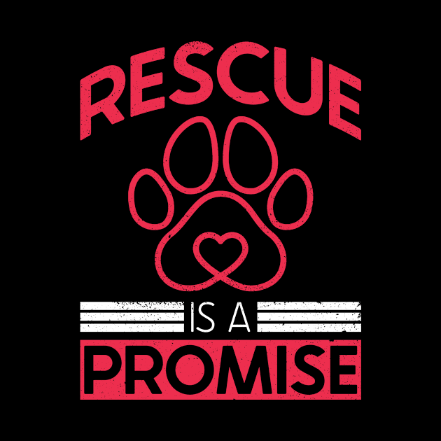 Rescue Is A Promise - Animal Rights Activist Animal Shelter by Anassein.os