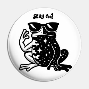 Stay Cool - Frog Mix With Space Pin