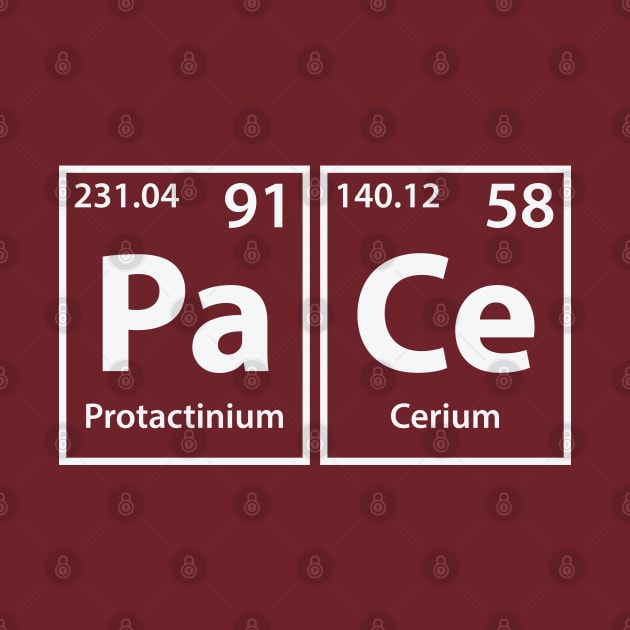 Pace (Pa-Ce) Periodic Elements Spelling by cerebrands