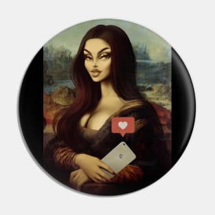 Mona Lisa is not the same Pin