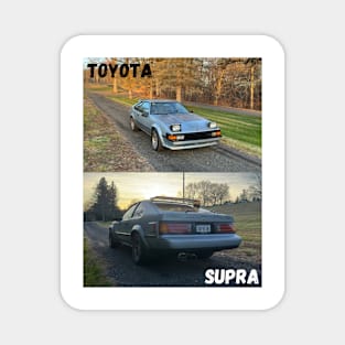 Toyota Celica Supra P-Type - Front and back design Magnet