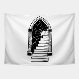 ladder hole Tapestry