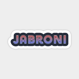 Jabroni Always Sunny Retro Graphic Magnet
