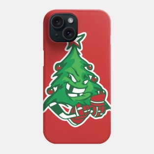 Christmas Tree Hockey Phone Case