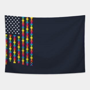 Autism Awareness USA Tapestry