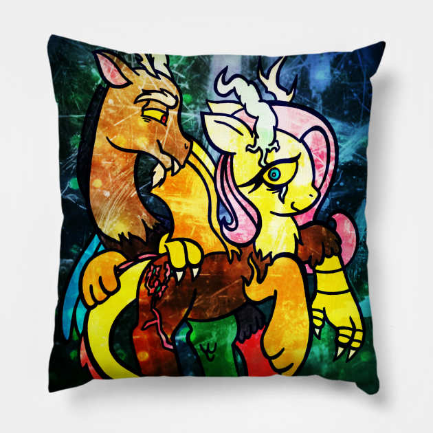 Chaos Is Kindness Pillow by ScribbleSketchScoo