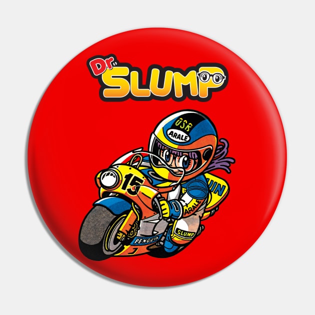 Racing Arale Pin by buckland