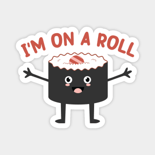 Kawaii Sushi : A Playful Design for Sushi Lovers Magnet