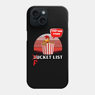 Bucket List/Fucket List Phone Case