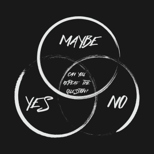 YES - NO - MAYBE T-Shirt