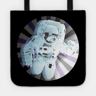 Astronaut in Space vortex Tote